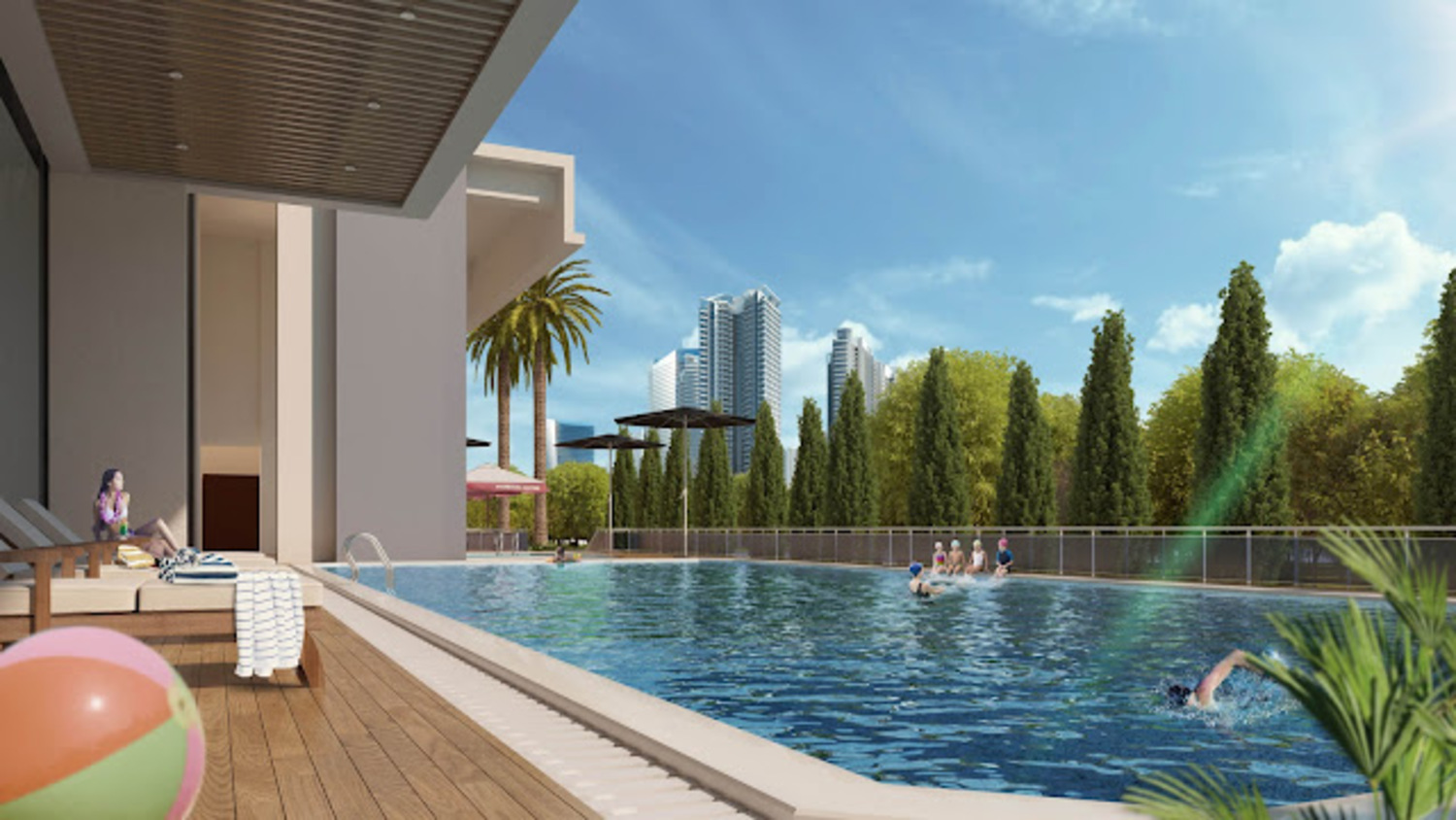 Trang chủ 72 Hồ bơi tại Rivea Residences